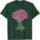 In October We Wear Pink Tree Ribbon Breast Cancer Awareness T-Shirt - T-Shirt | Forest