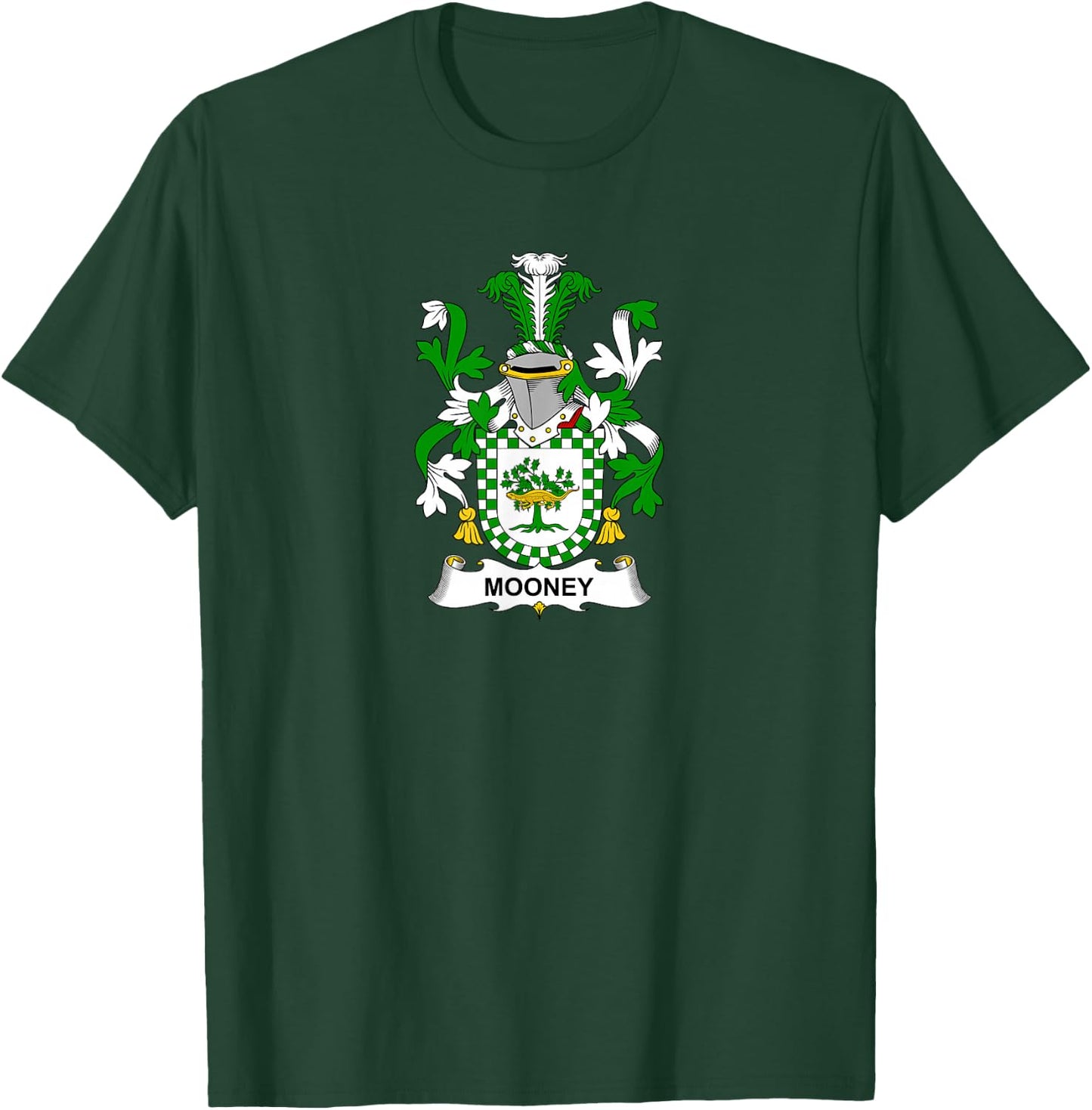 Mooney Coat of Arms - Family Crest T-Shirt - T-Shirt | Forest