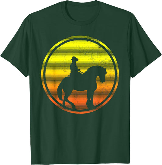 Cowboy Wild West Western Gift T-Shirt - T-Shirt | Forest
