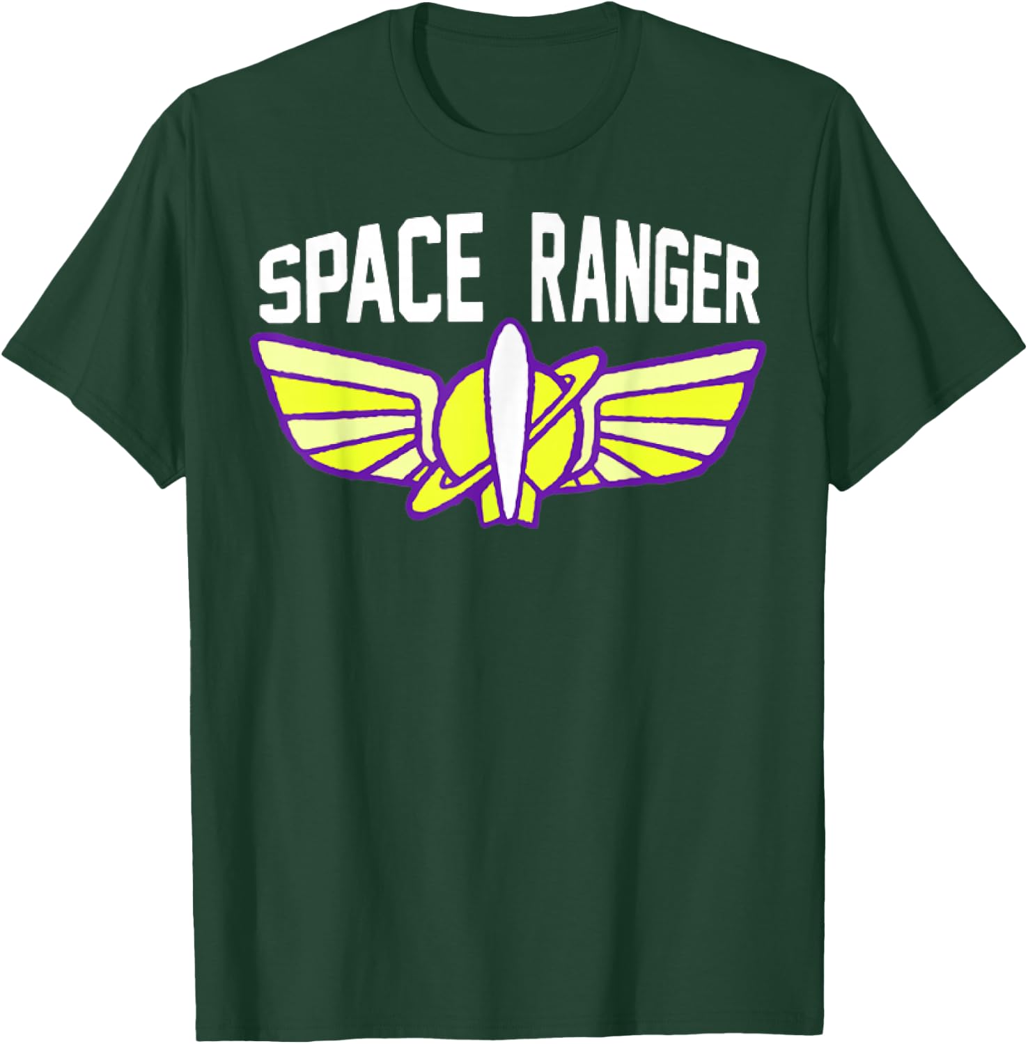 Disney Pixar Toy Story Space Ranger Neon Logo T-Shirt - T-Shirt | Forest