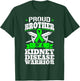 Proud Brother Of A Kidney Disease Warrior Renal Awareness T-Shirt - T-Shirt | Forest
