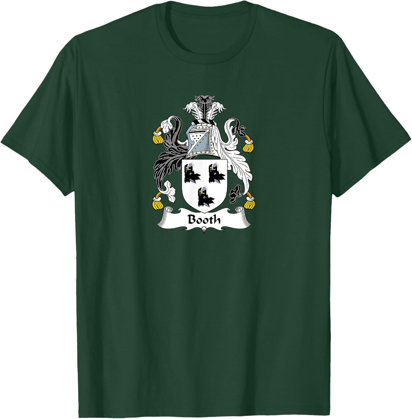 Booth Coat of Arms - Family Crest Shirt T-Shirt - T-Shirt | Forest