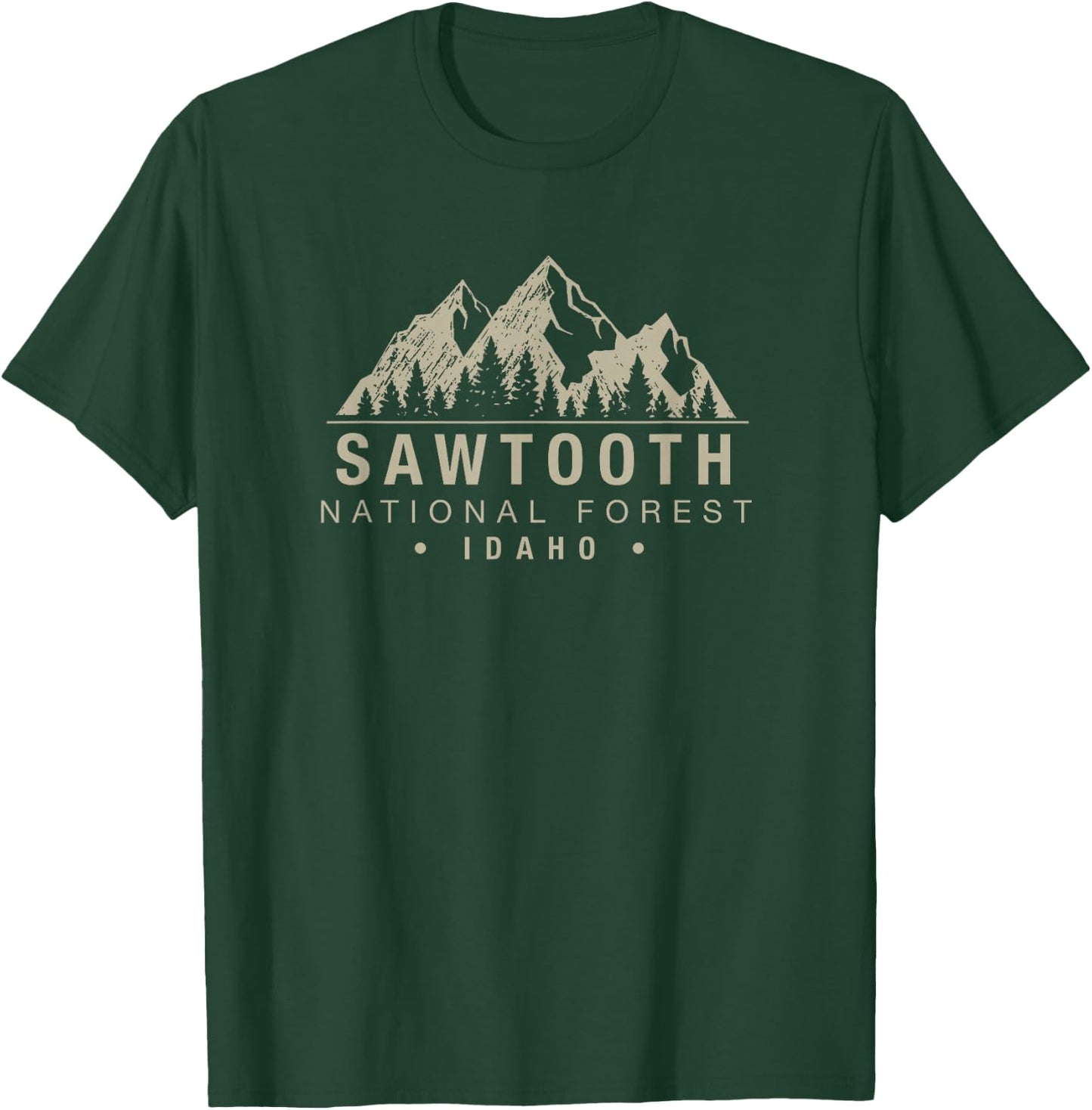 Sawtooth National Forest Idaho T-Shirt - T-Shirt | Forest