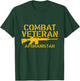 Combat Veteran Afghanistan T Shirt T-Shirt - T-Shirt | Forest