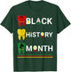 Dental Black History Month Africans Melanin Teeth Girls Kids T-Shirt - T-Shirt | Forest
