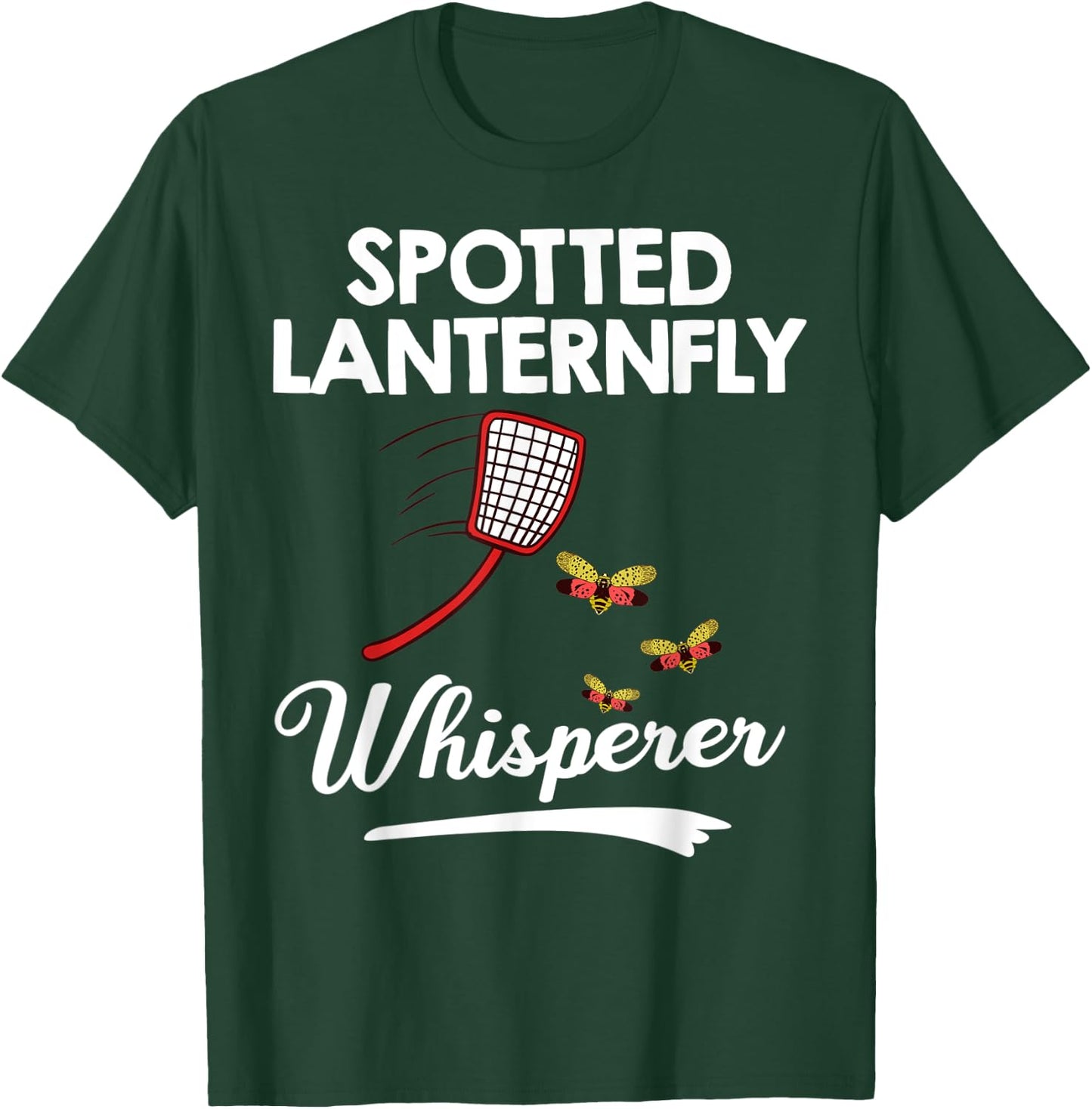 Spotted Lanternfly Trap Insect Spray Lantern Fly T-Shirt - T-Shirt | Forest