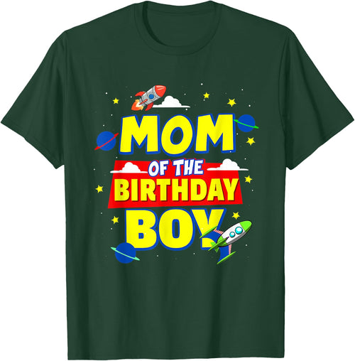 Mom Of The Birthday Astronaut Boy Outer Space Theme Party
