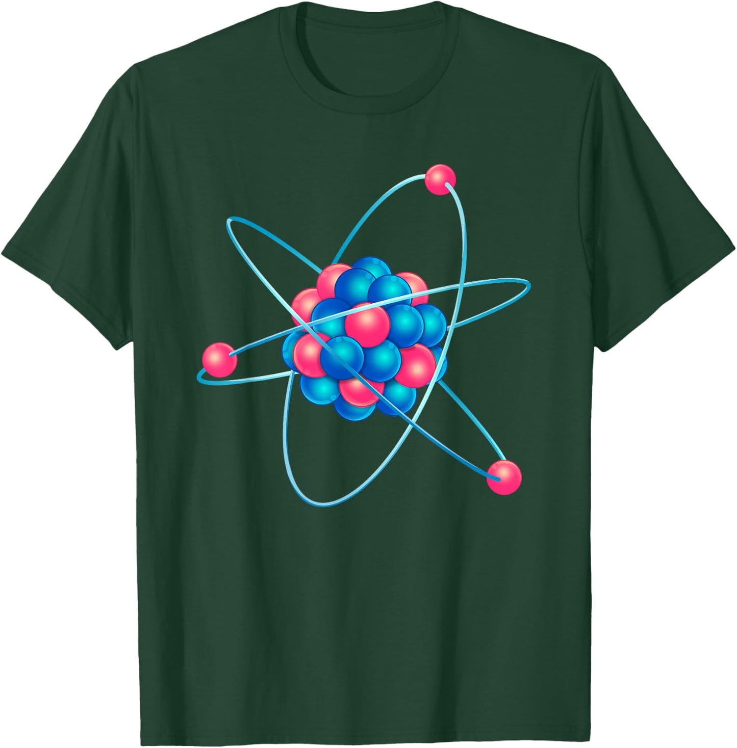 Atom Proton Neutron Chemistry T-Shirt - T-Shirt | Forest