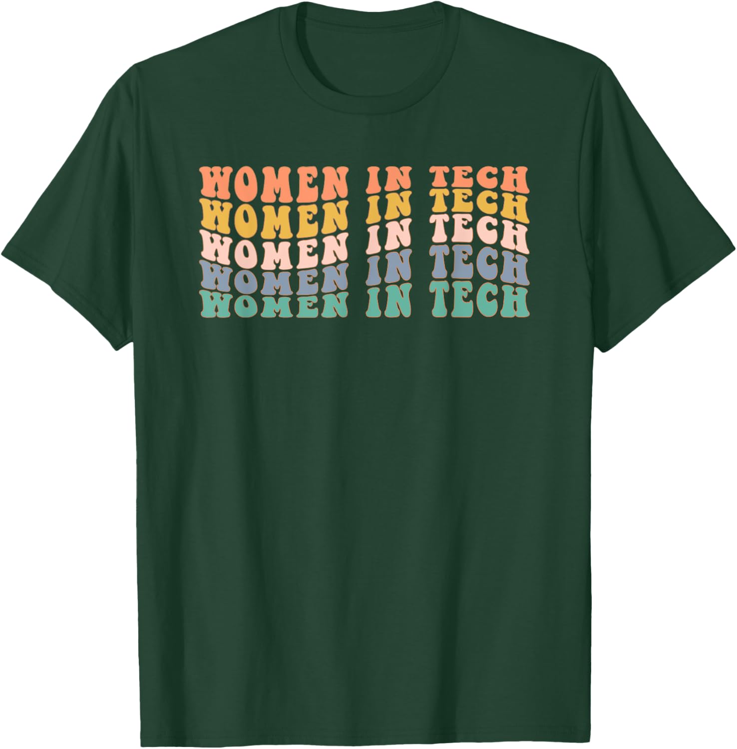 Women in Tech Stemnist Women in Technology T-Shirt - T-Shirt | Forest