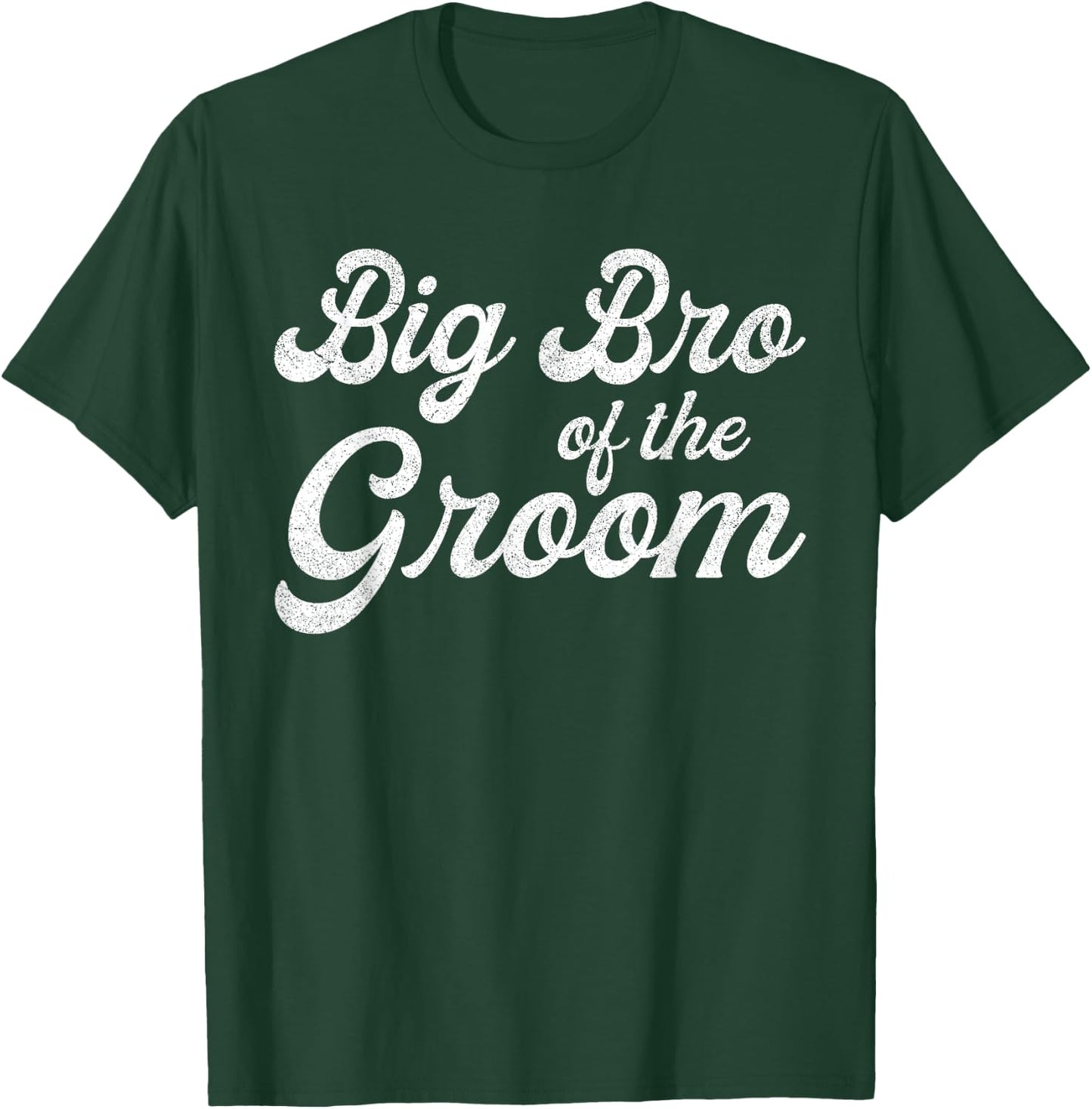 Big Brother Of The Groom Shirts Boys, Bachelor Party T-Shirt - T-Shirt | Forest