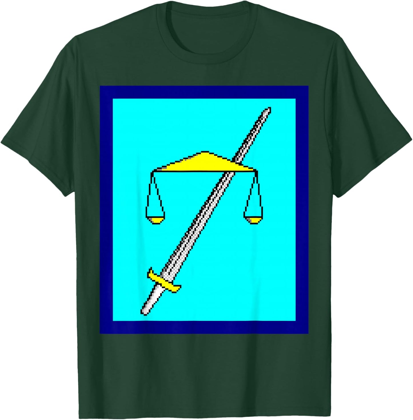 TEMPLEOS Women's Classic Fit Blue Cartoon , Small T-Shirt - T-Shirt | Forest