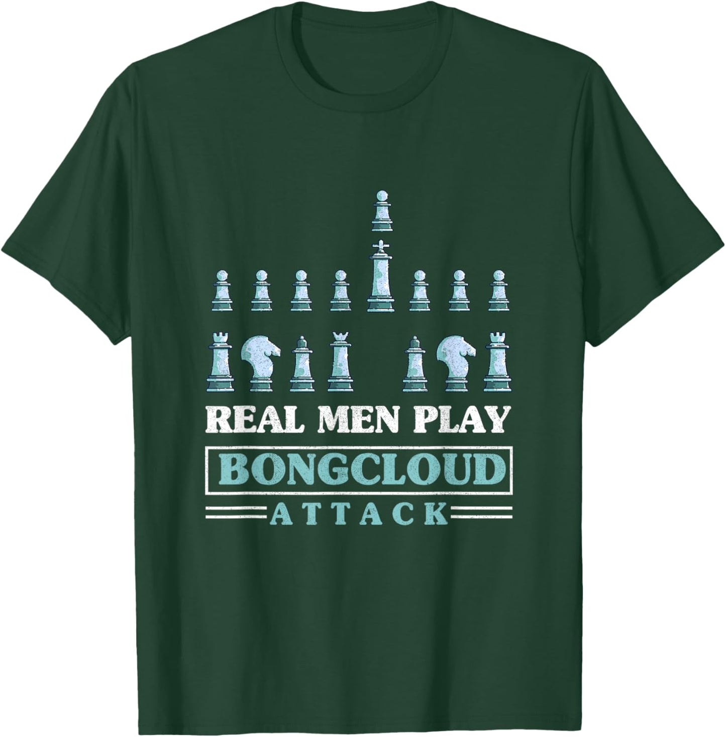 The Bongcloud Funny Chess Opening Chessboard Chess Player T-Shirt - T-Shirt | Forest