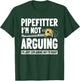 Pipefitter Steamfitter Plumber Tradesman Piping System T-Shirt - T-Shirt | Forest