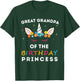 Unicorn great-grandpa of the Birthday Princess Girl Unicorn T-Shirt - T-Shirt | Forest