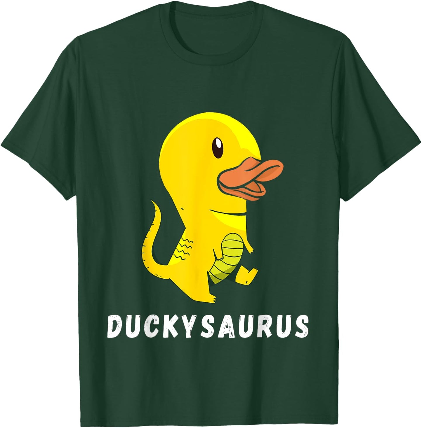 Rubber Duck Dinosaur Funny Rubber Duck Dino Ducky T-Rex T-Shirt - T-Shirt | Forest
