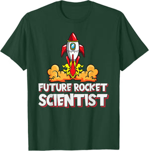 Future Rocket Scientist - Funny Rocket Science T-Shirt - T-Shirt | Forest