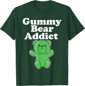 Gummy Bear Lover funny Gummy Bear Addict T-Shirt - T-Shirt | Forest