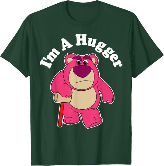 Disney Pixar Toy Story I'm A Hugger Lotso The Bear Portrait T-Shirt - T-Shirt | Forest
