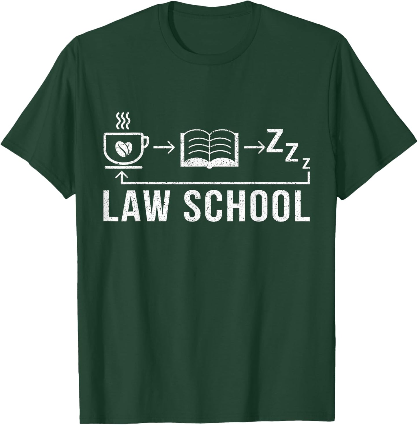 A Law School Student Lawyer Gift T-Shirt - T-Shirt | Forest