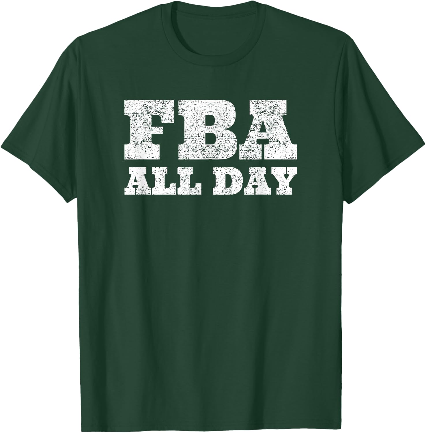 FBA All Day Black Foundational History American Top T-Shirt - T-Shirt | Forest