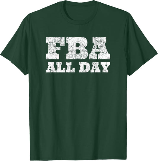 FBA All Day Black Foundational History American Top T-Shirt - T-Shirt | Forest