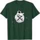 Cryptocurrency Fun Relaxing Space Man On XRP Crypto Moon T-Shirt - T-Shirt | Forest