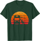 Retro Sunset RV Camper Outfit Vintage Motorhome T-Shirt - T-Shirt | Forest