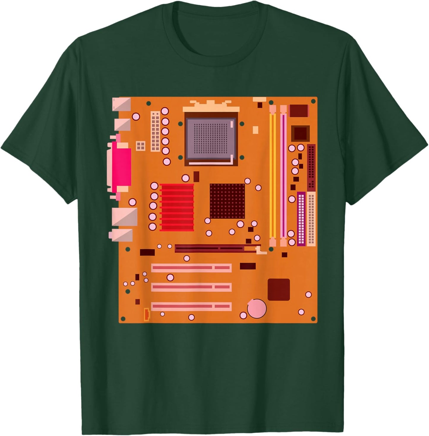 Electronics for devices and systems, circuit boards, soldering T-Shirt - T-Shirt | Forest
