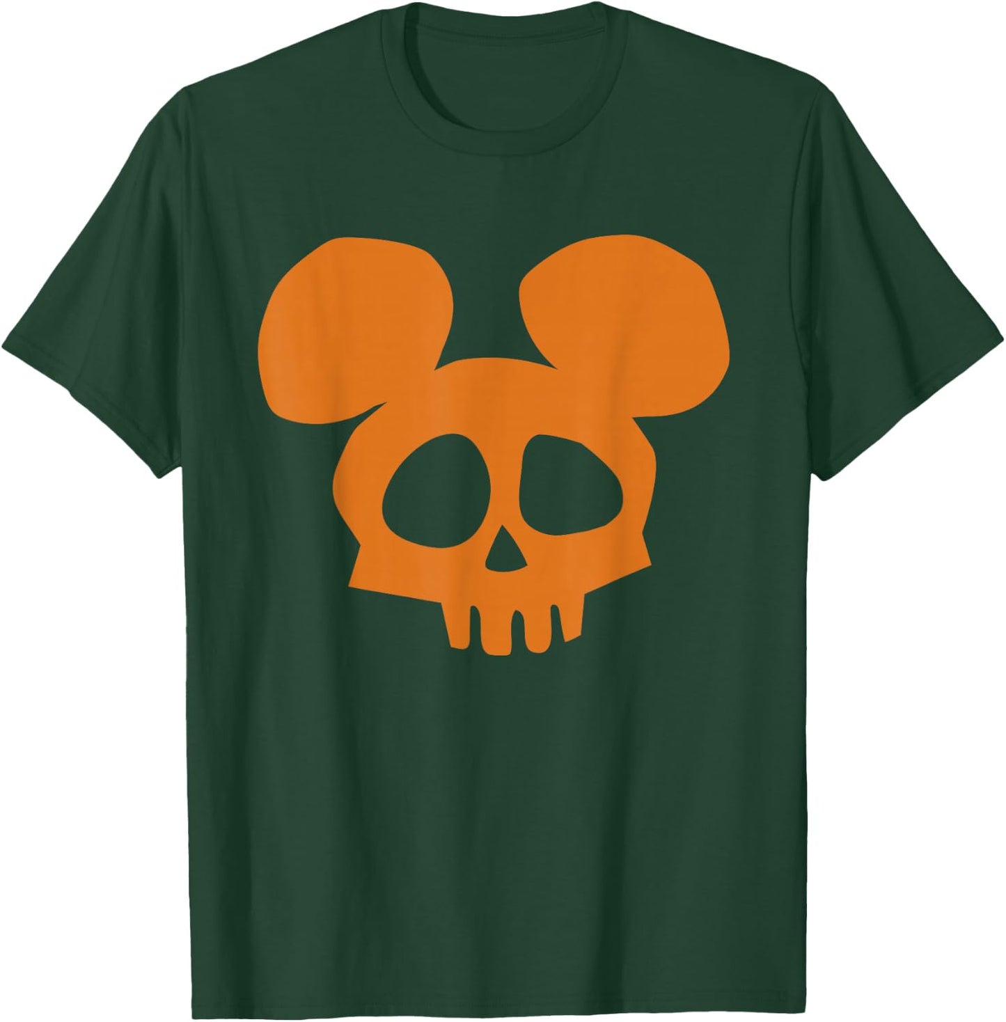 Disney Mickey Mouse Skull Halloween T-Shirt - T-Shirt | Forest