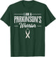 I Am A Parkinson's Warrior Gray Awareness Ribbon Idiopathic T-Shirt - T-Shirt | Forest