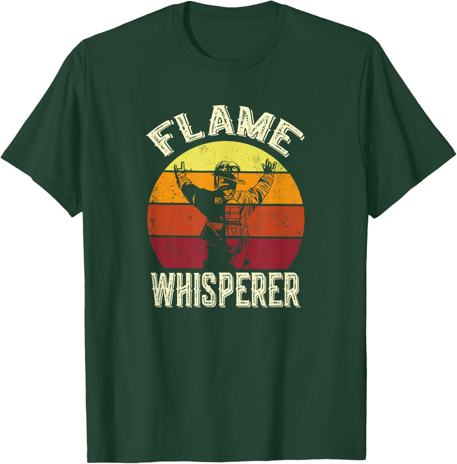 Funny Firefighting Fireman & Volunteer Firefighter T-Shirt - T-Shirt | Forest