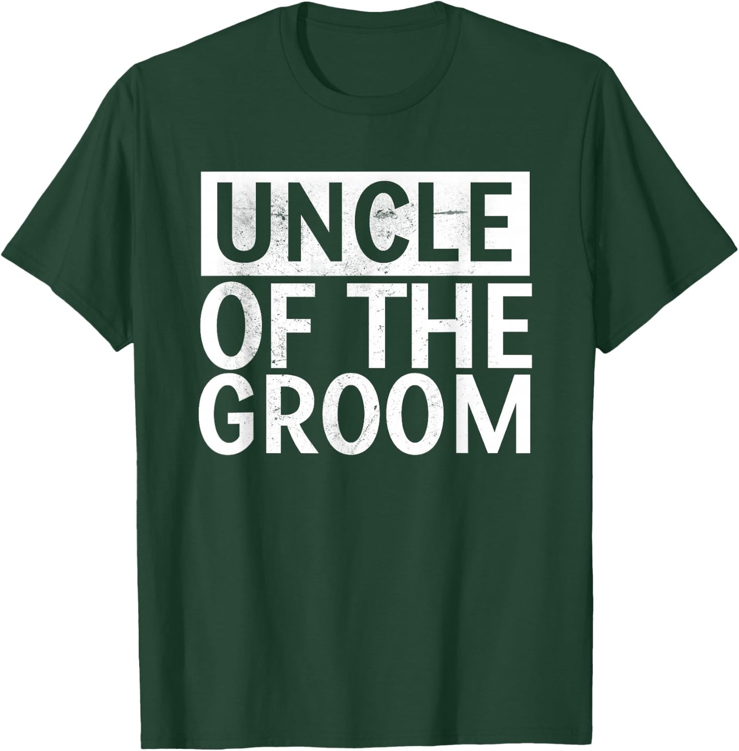 Uncle Of The Groom Shirt Gifts T-Shirt - T-Shirt | Forest