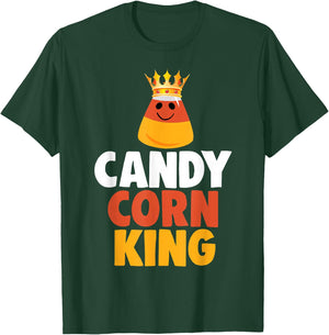 Candy Corn King Halloween Trick or Treat Gift T-Shirt - T-Shirt | Forest