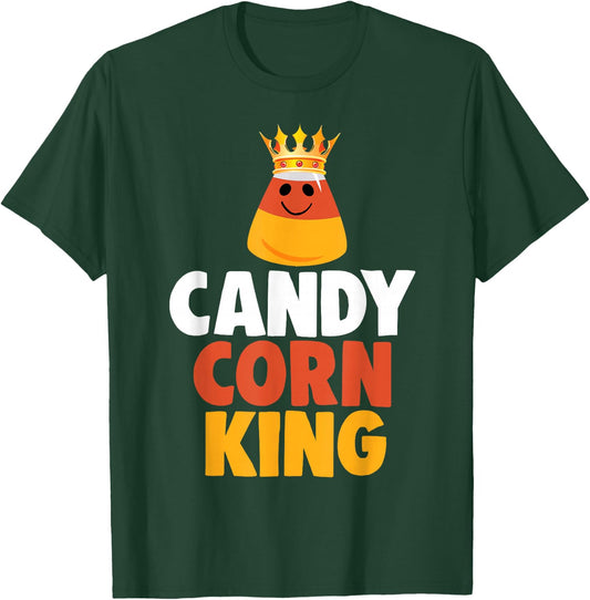 Candy Corn King Halloween Trick or Treat Gift T-Shirt - T-Shirt | Forest