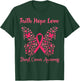 Women's Faith Hope Love Breast Cancer T-Shirt - T-Shirt | Forest