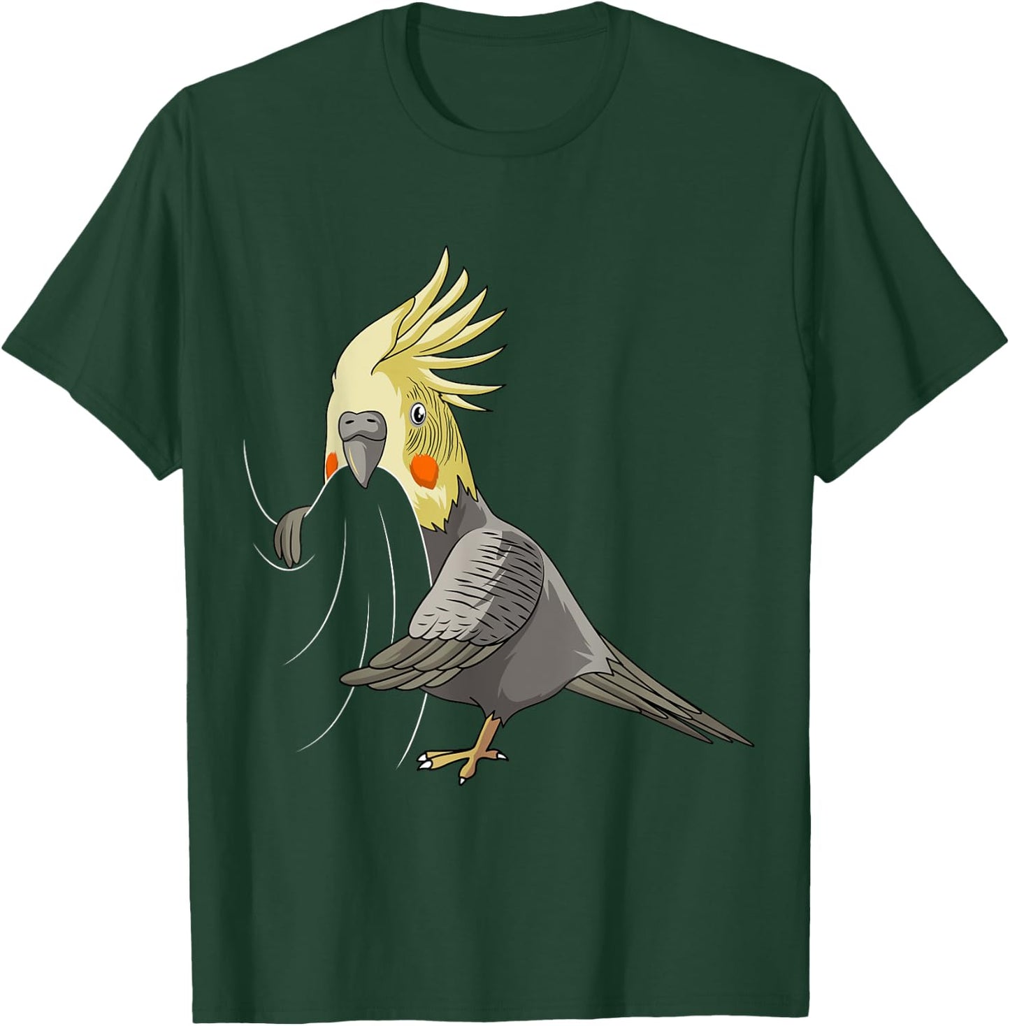 Cockatiel Lover Bird Lovers Women Kids Girl T-Shirt - T-Shirt | Forest