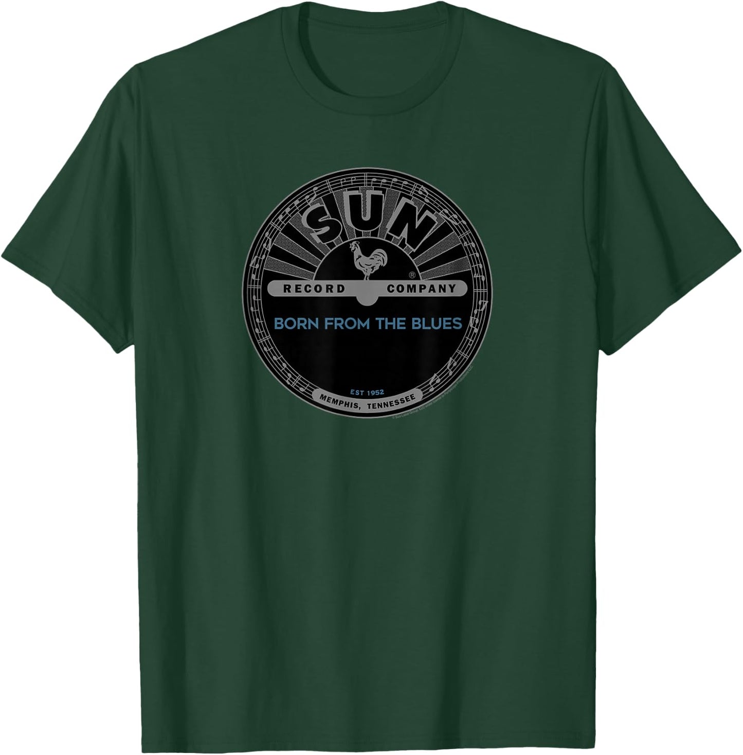 Sun Records Born From The Blues T-Shirt - T-Shirt | Forest