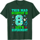 This Mad Scientist is 8 Science 8th Birthday Boy Girl T-Shirt - T-Shirt | Forest