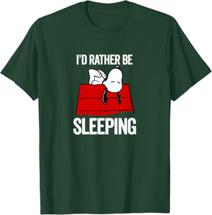 Peanuts - Snoopy Still Sleeping T-Shirt - T-Shirt | Forest