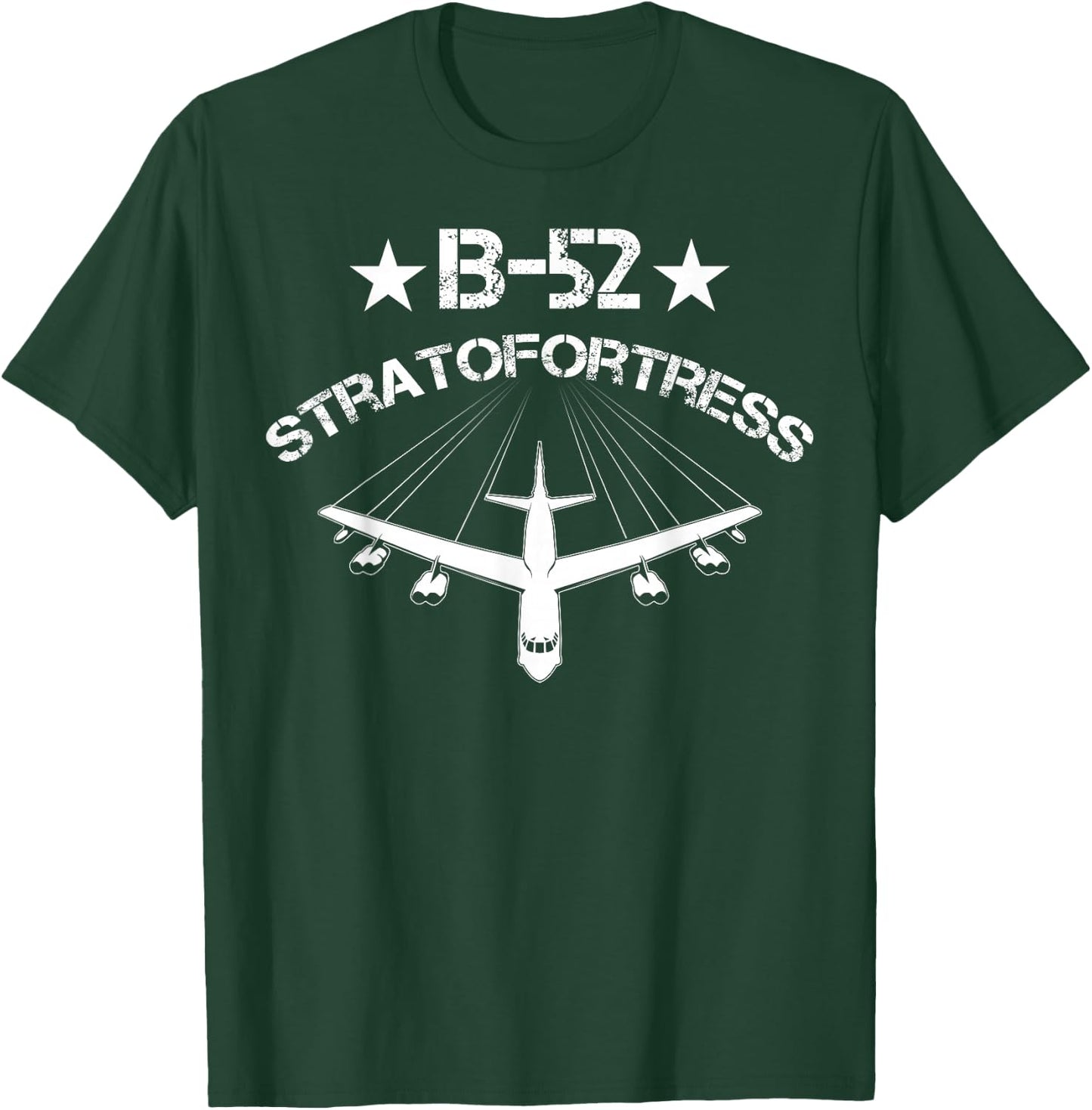 Cool B-52 Stratofortress | Funny US Bomber Air Force Gift T-Shirt - T-Shirt | Forest