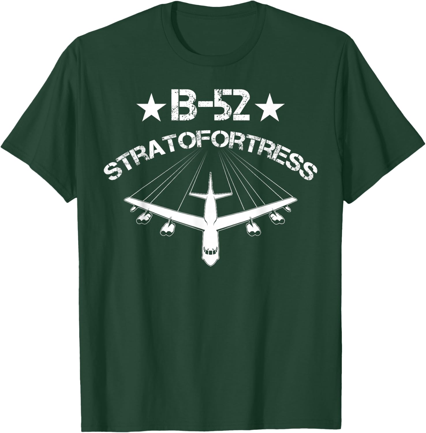 Cool B-52 Stratofortress | Funny US Bomber Air Force Gift T-Shirt - T-Shirt | Forest