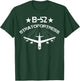 Cool B-52 Stratofortress | Funny US Bomber Air Force Gift T-Shirt - T-Shirt | Forest