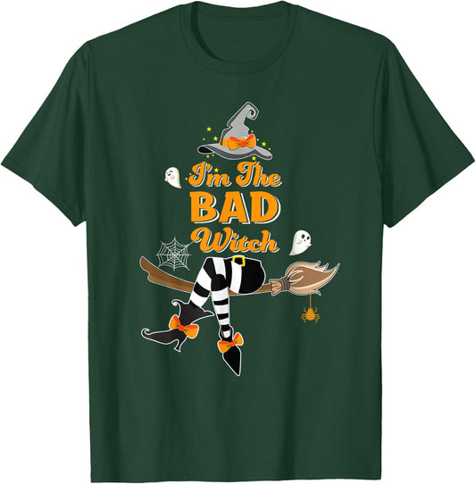 I'm the Bad Witch Costume Halloween Matching Group T-Shirt - T-Shirt | Forest