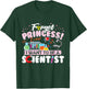 Forget Princess I Want To Be A Scientist Kids T-Shirt - T-Shirt | Forest