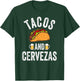 Tacos And Cervezas Shirt Funny Cinco De Mayo Mexican Party T-Shirt - T-Shirt | Forest