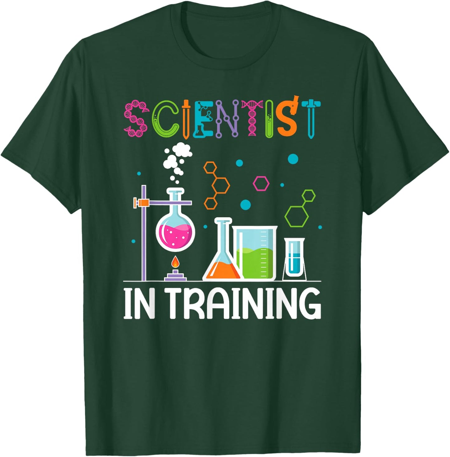 Future Scientist in Training Kids Scientist Boy Science T-Shirt - T-Shirt | Forest