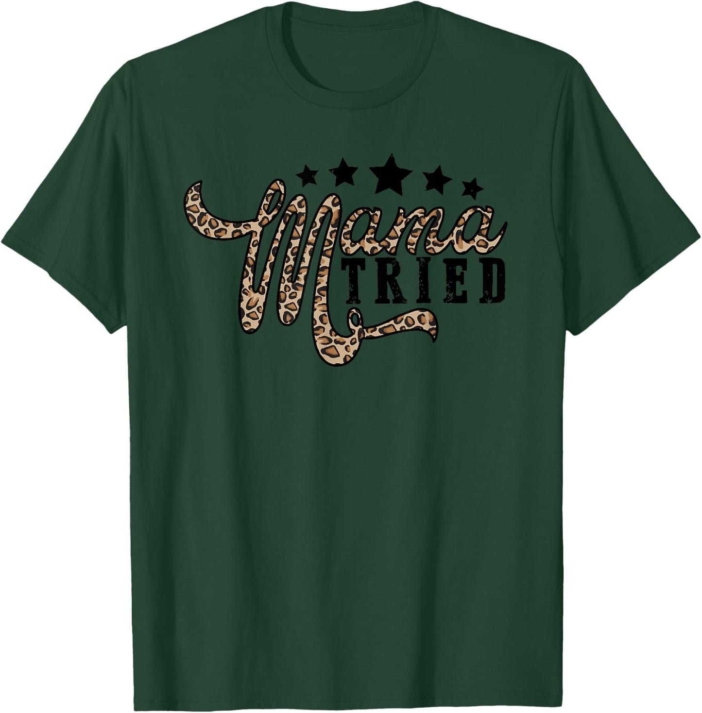 VINTAGE Mama Tried Country Outlaw Music T-Shirt - T-Shirt | Forest