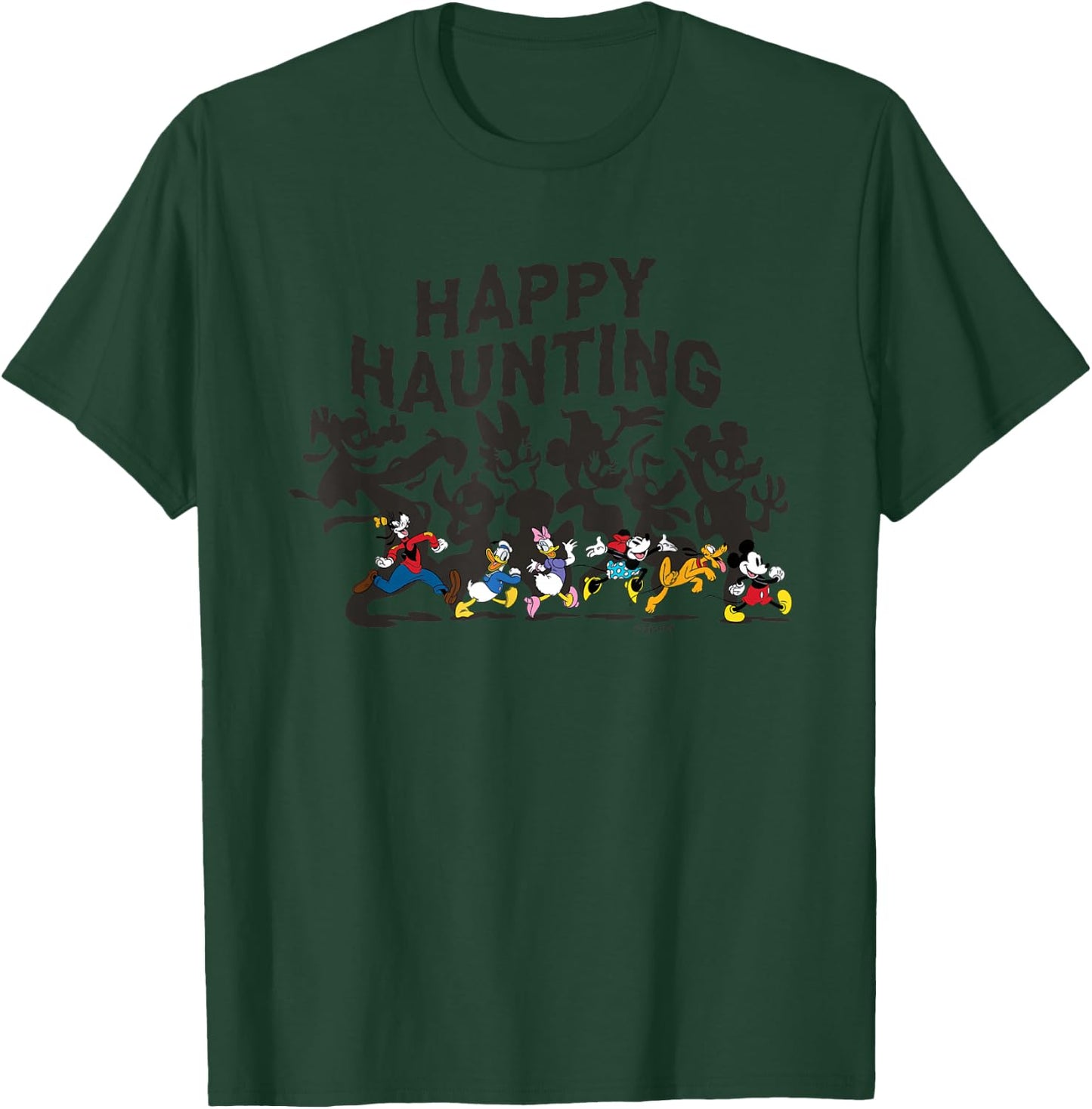Halloween Mickey and Friends - Happy Haunting T-Shirt - T-Shirt | Forest
