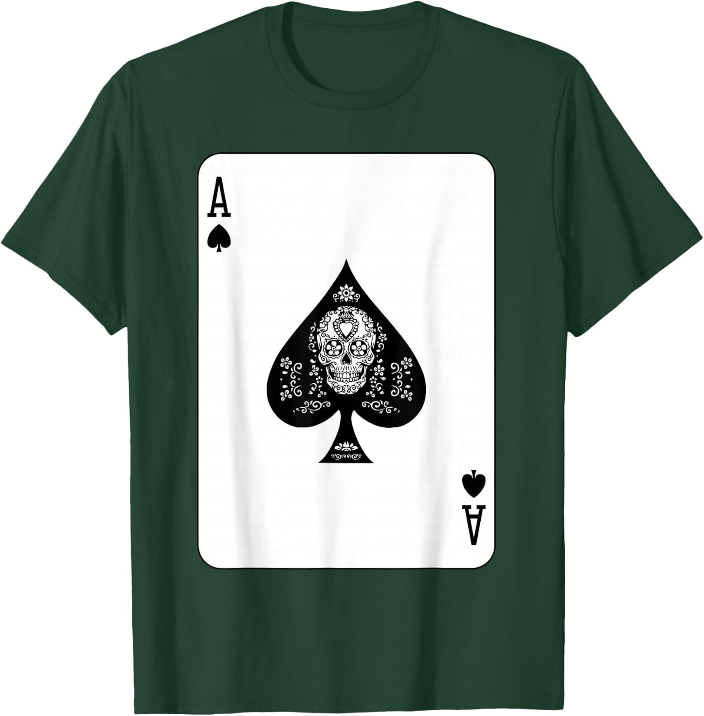 Ace of Spades at the card game T-Shirt - T-Shirt | Forest