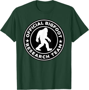 Miftees Halloween Official Bigfoot Research Team T-Shirt - T-Shirt | Forest